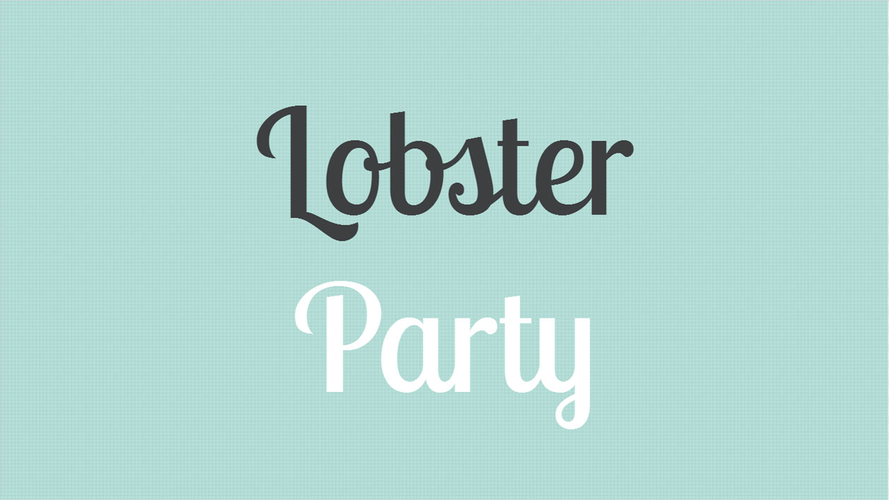 Lobster Party - Google Slides Template