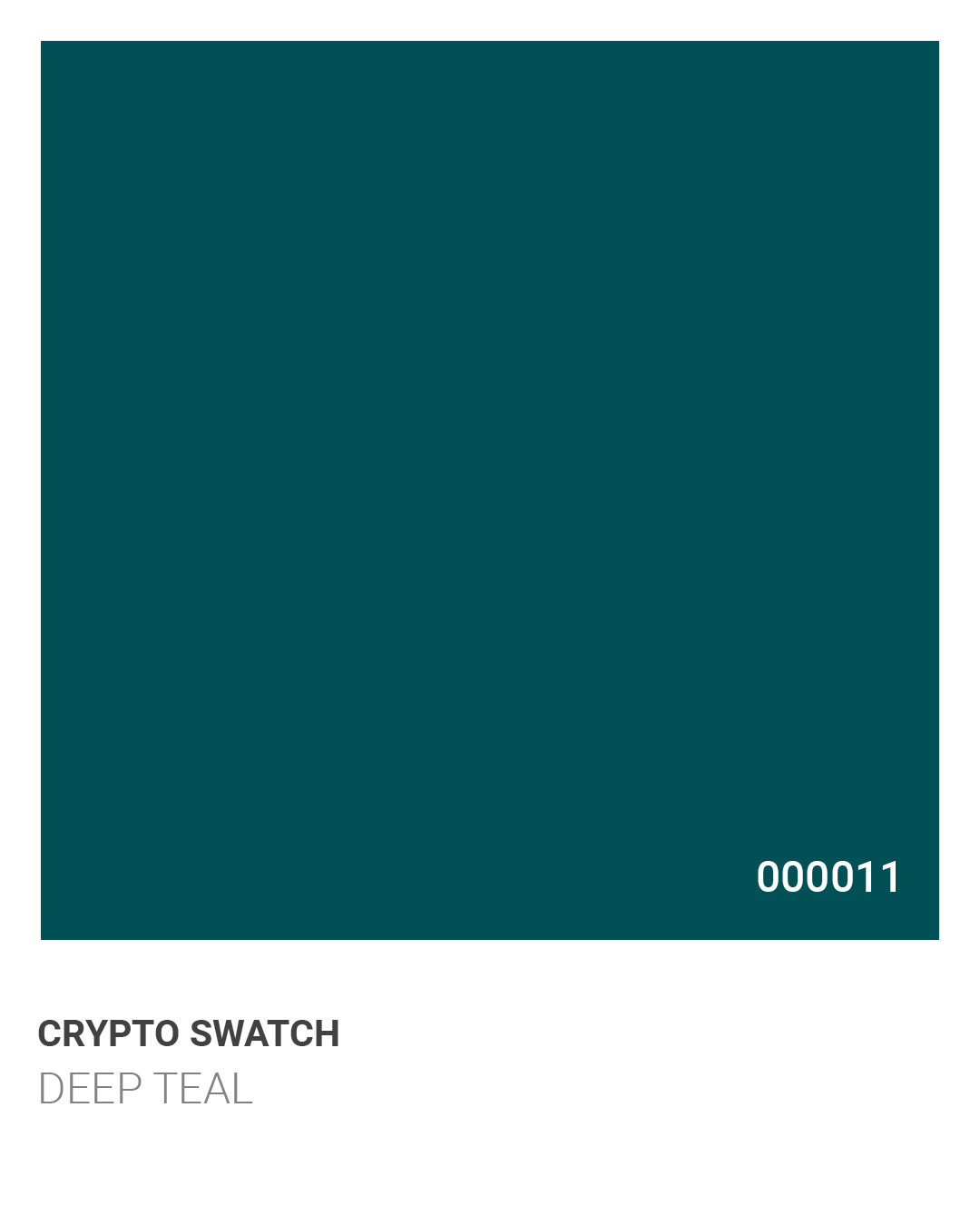 Crypto Swatch 